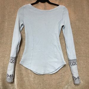 Light Blue Free People Thermal!